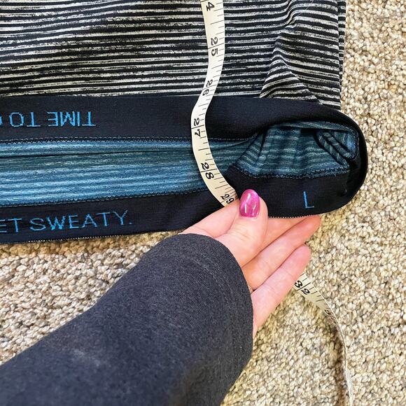 Lululemon Metal Vent Tech Shirt Ombre Baltic Blue Men’s Size Large - Picture 4 of 5